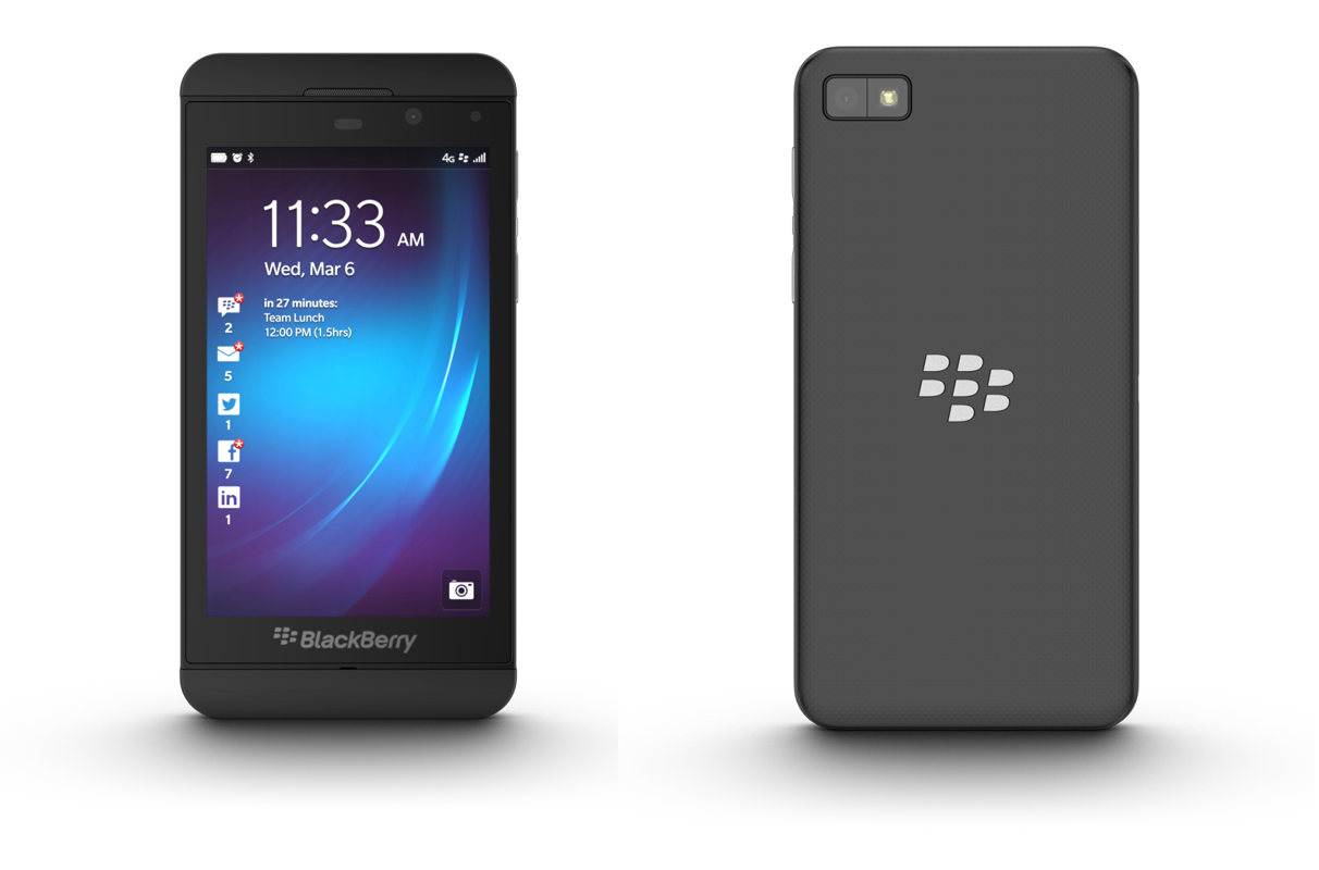 Le nouveau smartphone tactile Z10 de BlackBerry - Dépannage et formation informatique Paris 11 75011